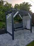 Pergola z huśtawką , huśtawka