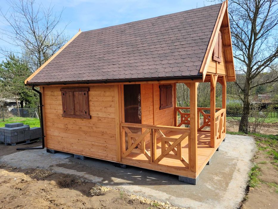 Domek drewniany Domek letniskowy bez pozwolenia HIT Alan 4x5