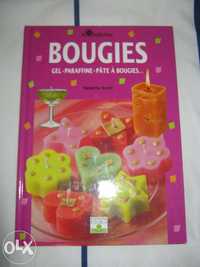 Livro bougies ( aprender a fazer velas)