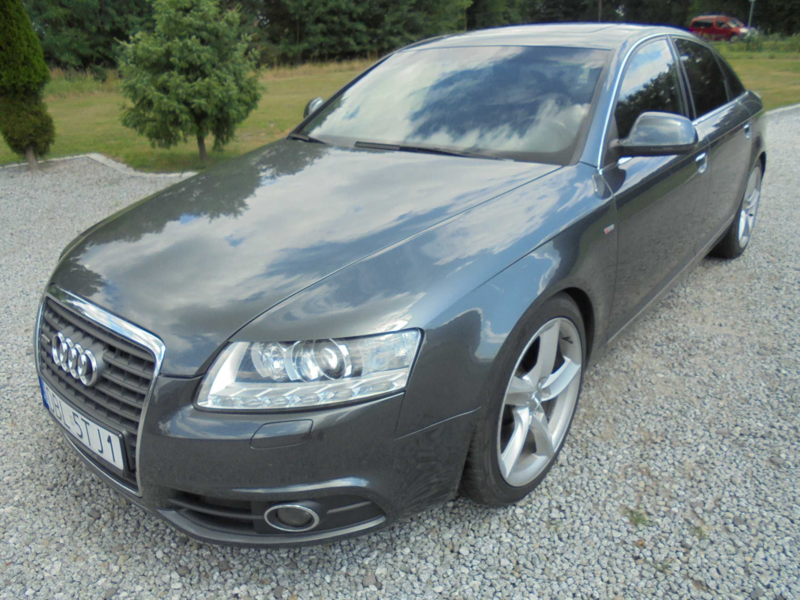 audi a6 3,0 tdi maual s line quattro ladny stan alu 19
