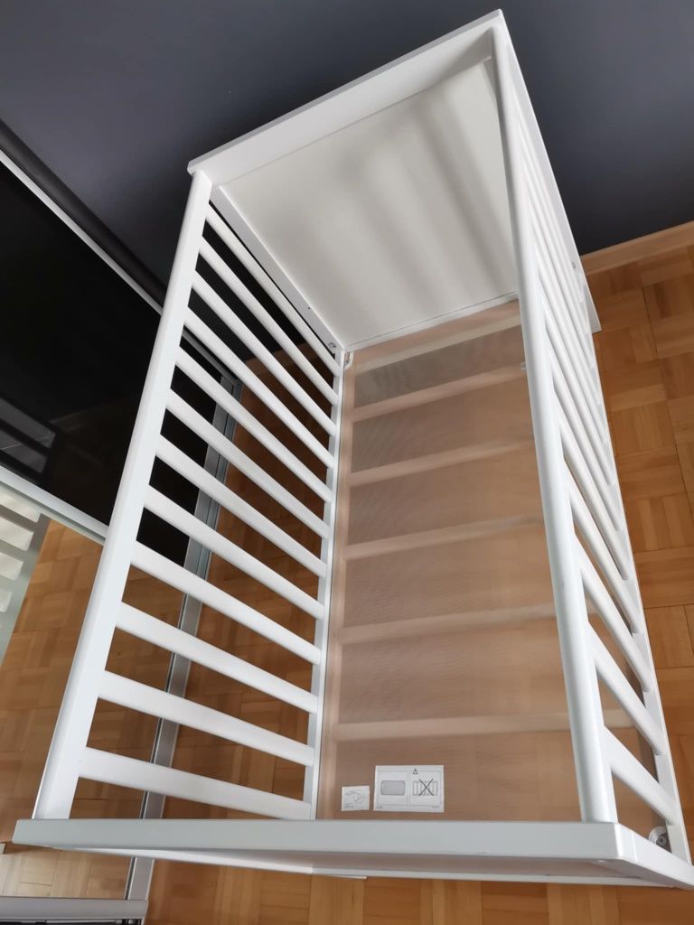 Łóżeczko dziecięce lozko 60x120 biale z materacem