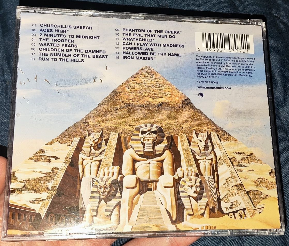 Iron Maiden "Somewhere Back In Time" The Best Off