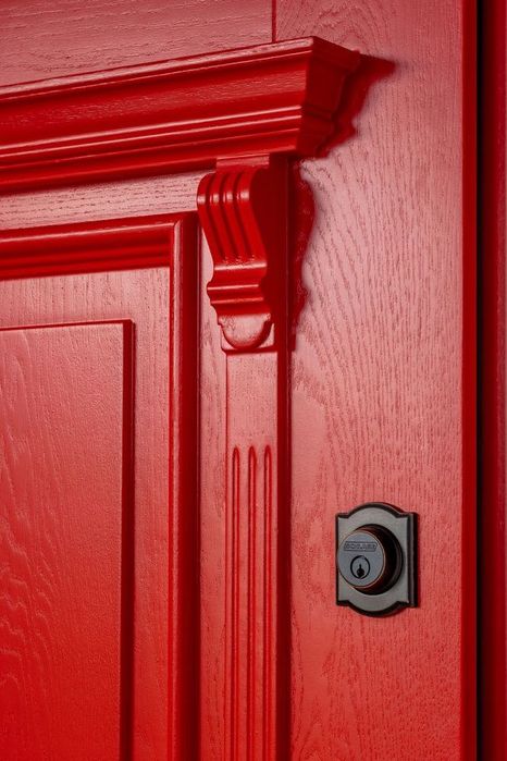 Drzwi zewnętrzne dębowe retro