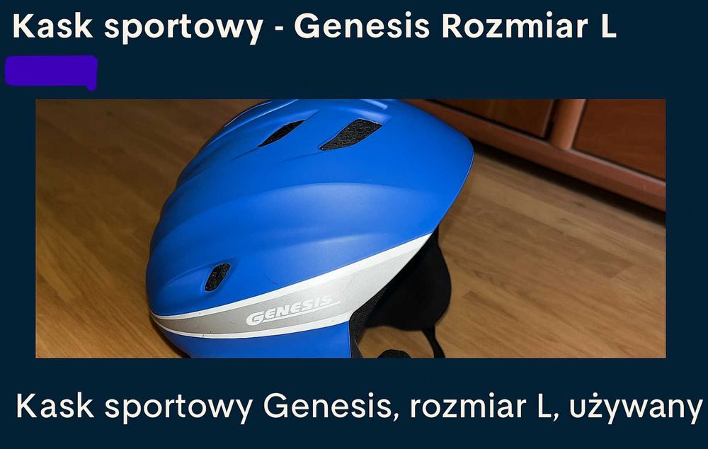 Kask narciarski Genesis L – wygodny, lekki i bezpieczny