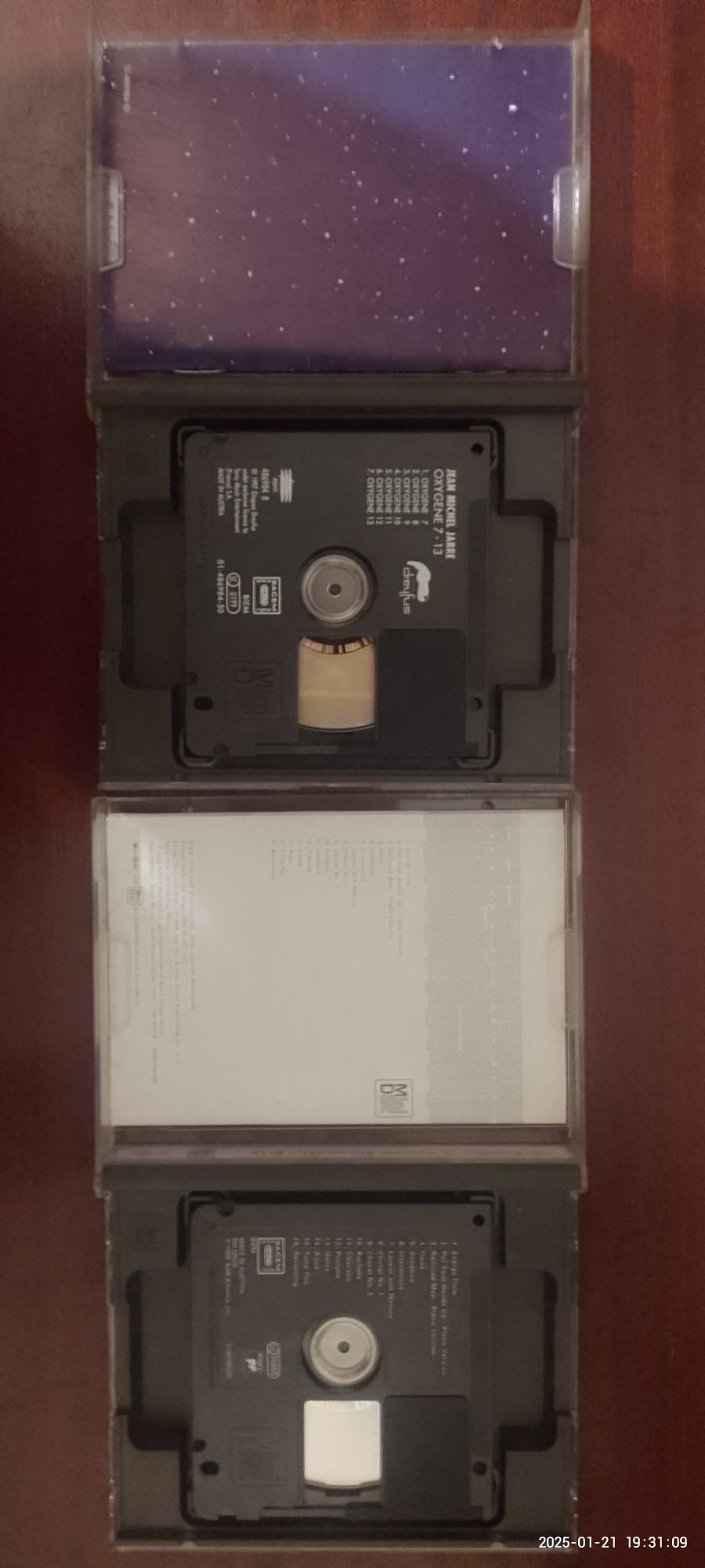 Minidisc originais
