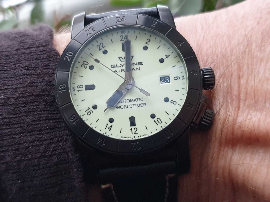 Glycine Airman GMT Automatic Pilot Diver Zam Ball Alpina Oris Atlantic