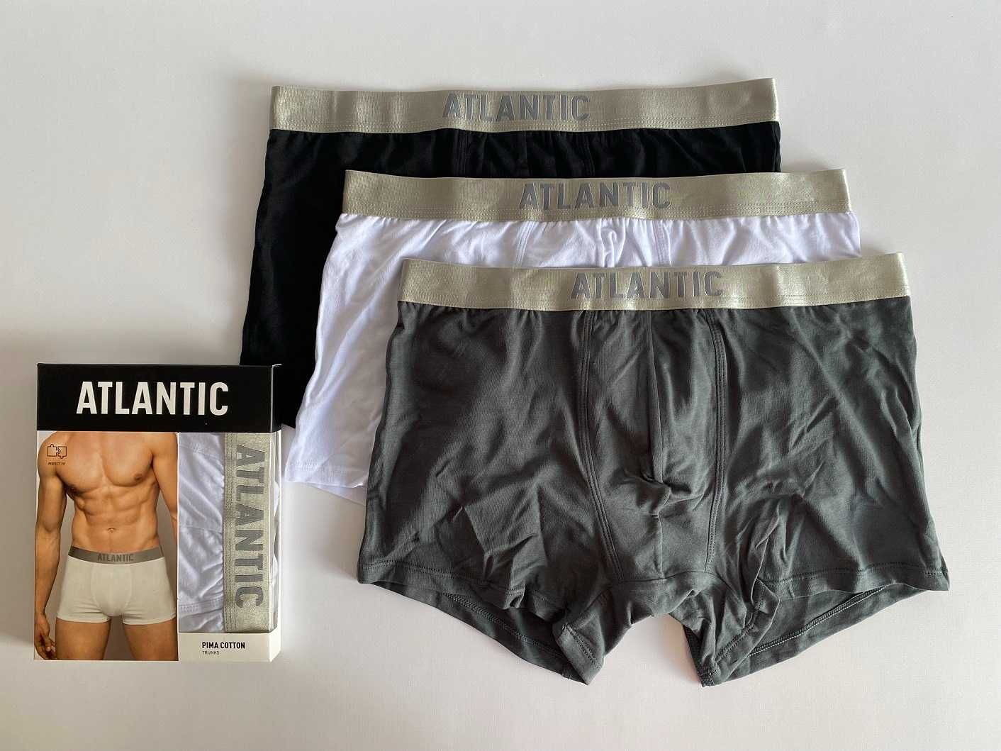 Чоловічі труси боксерки мужские трусы Atlantic модал, пімакотон
