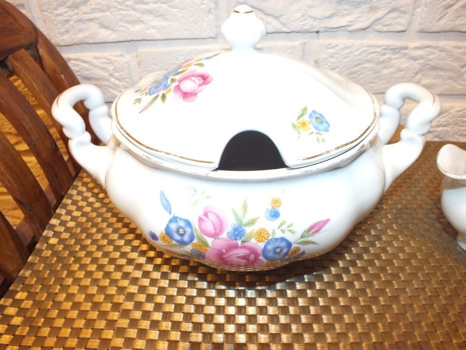 Porcelana Ćmielów Waza + sosjerka VINTAGE B011804