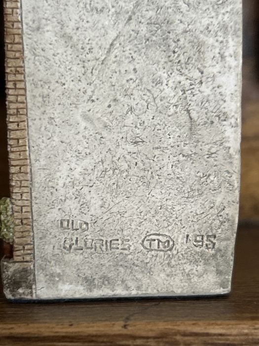 Old Glories Wonderworld miniatura maquetes  casa pintada à mão