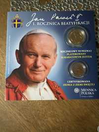 Jan Paweł II moneta numizmat nieotwierany