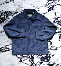 Levis XL T 48 ветровка куртка вітровка левайс синяя синя хл мужская