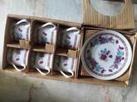 Chińska porcelana deserowa zestaw