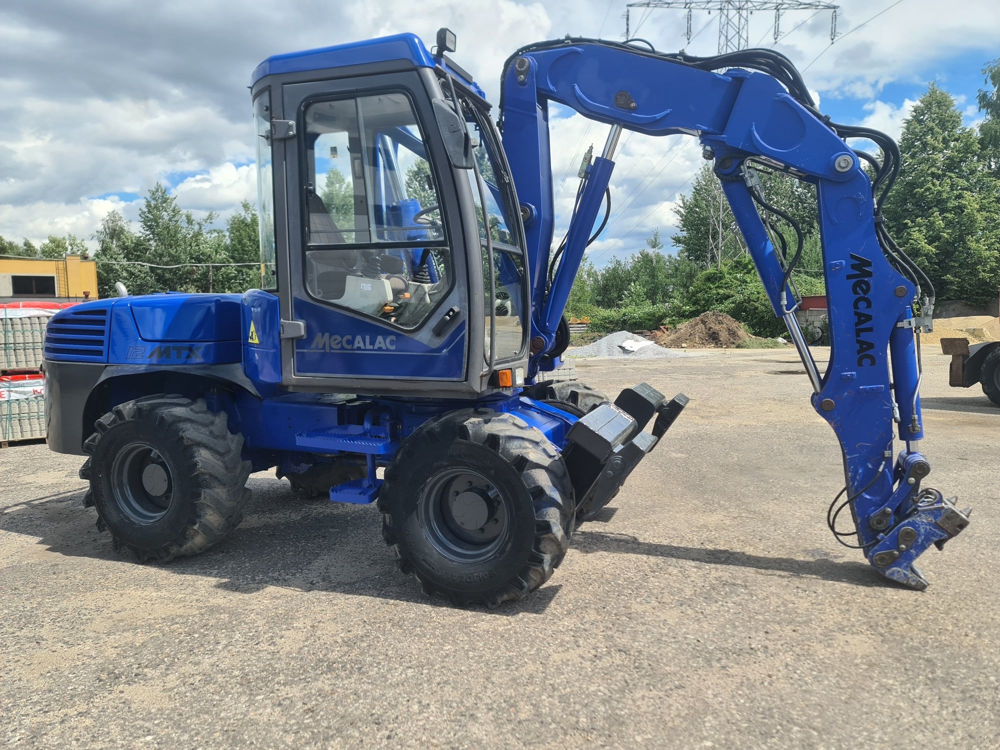 Okazja Mecalac 12MTX 2008rok 99000netto