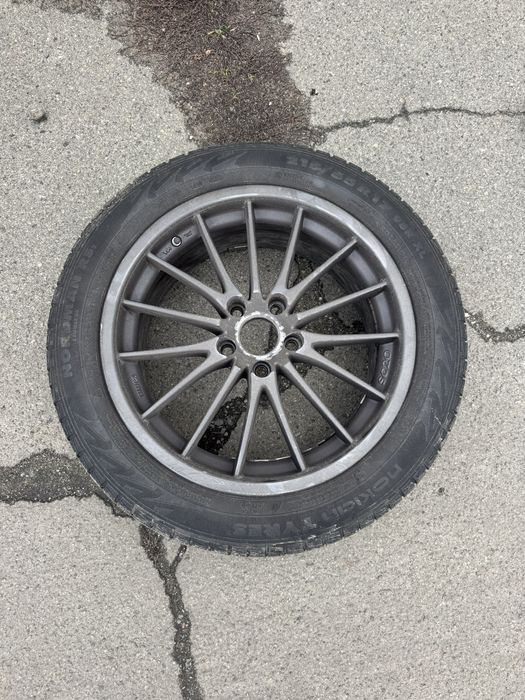 Комплект оригінальних дисків Enkei з зимовою гумою Nokian Nordman RS