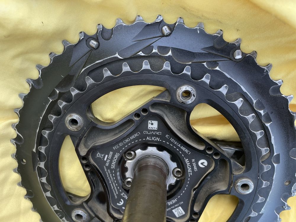 Sram Red22 z Quarq mechanizm korbowy Exogram X-glide