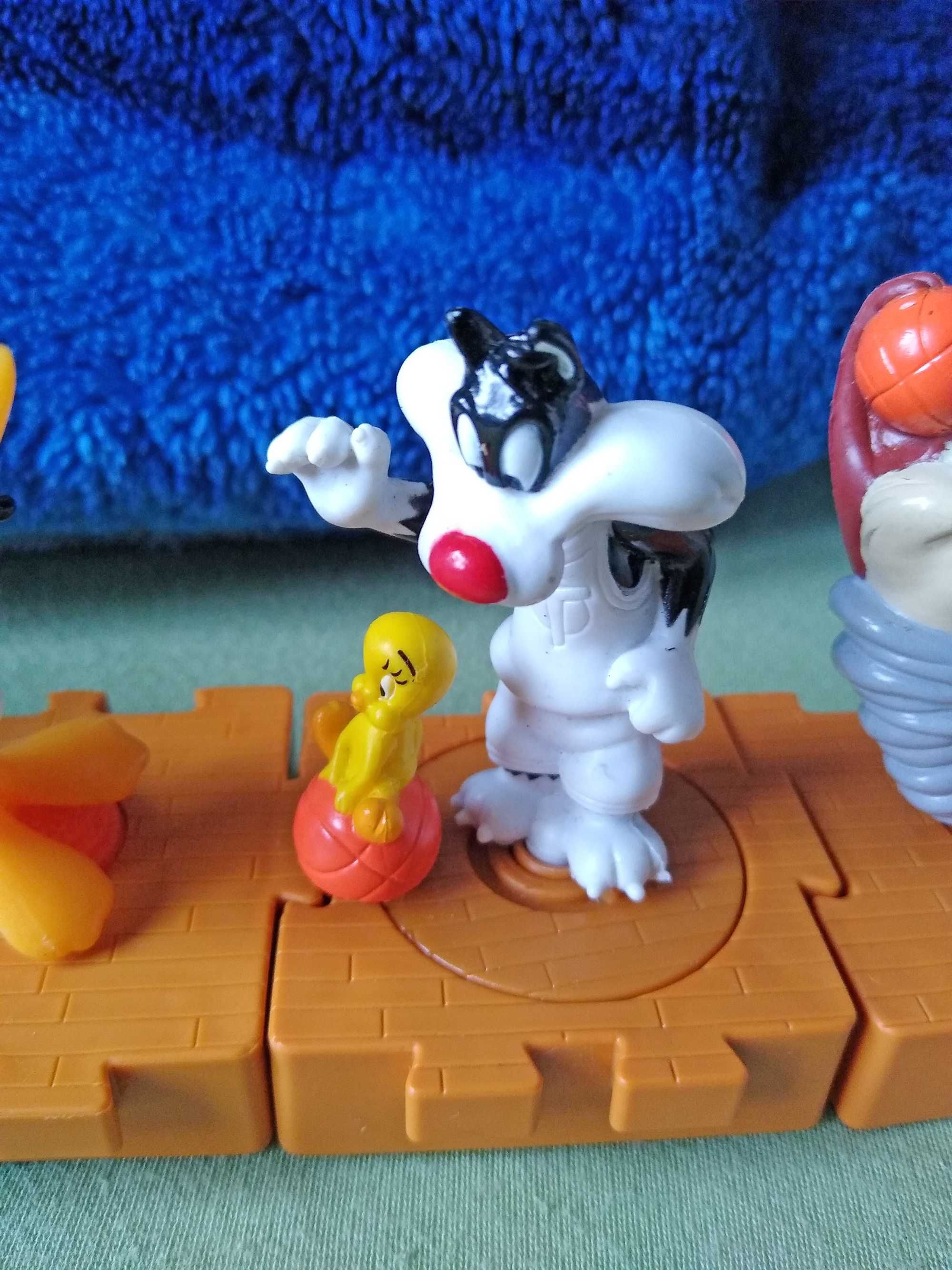 Zestaw zabawek McDonalds Space Jam vintage Kosmiczny Mecz