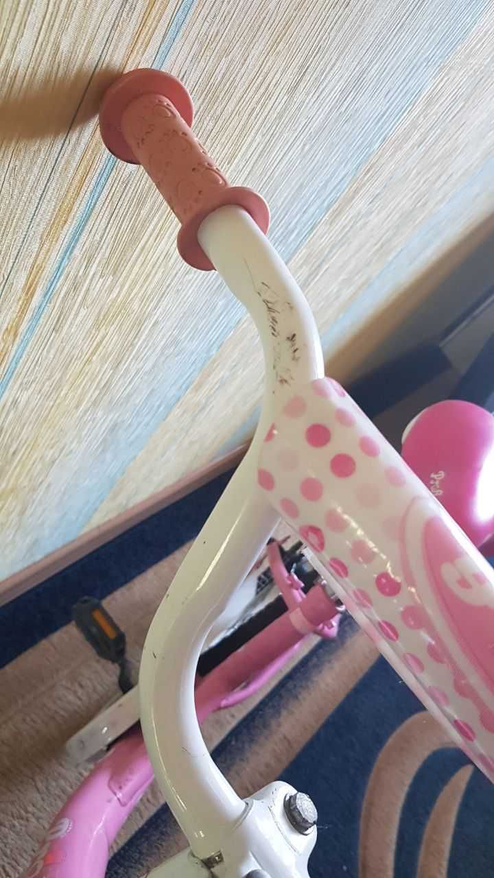 Детский велосипед Profi princess розового цвета. колеса 45 см