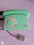 Telefon stacjonarny lata 70-80 ubiegłego wieku