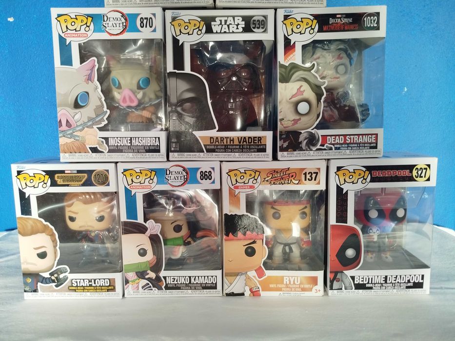 Lote Figuras Funko Pop + Amiibo Link
