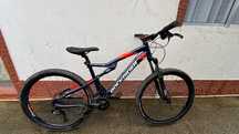Bicicleta btt suspensão total Rockrider ST540