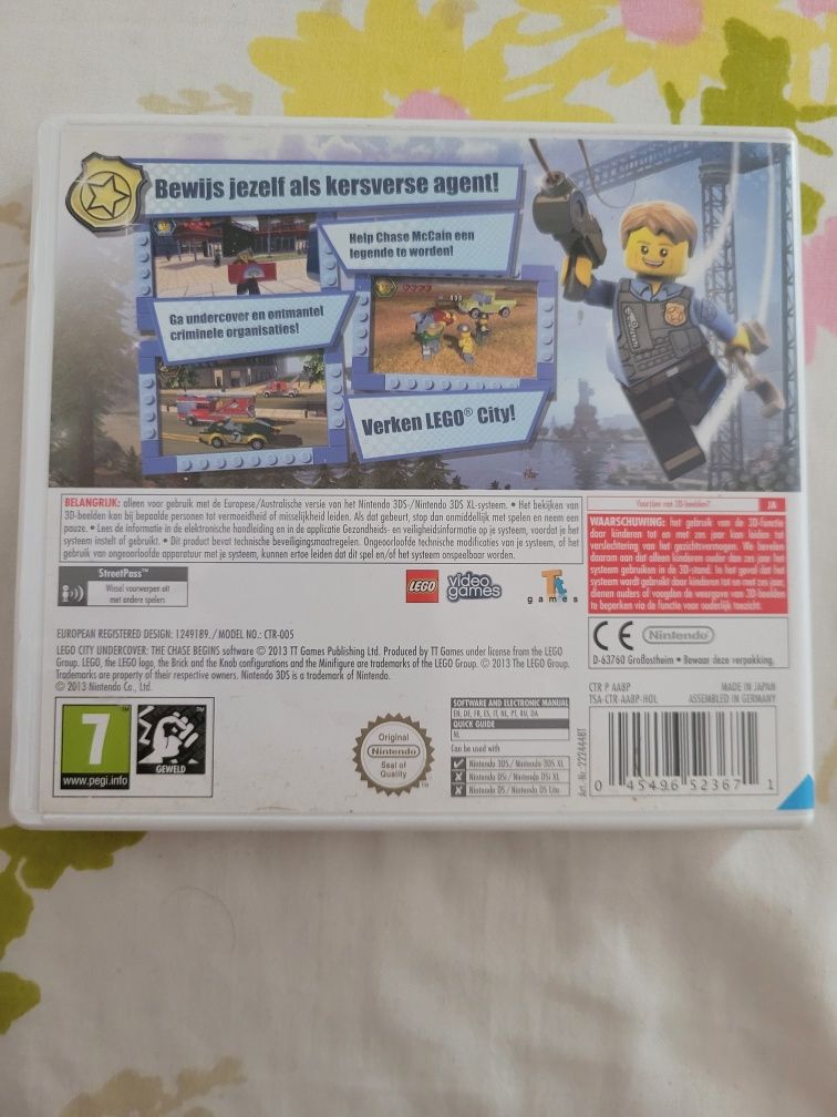 Gra lego city undercover nintendo 3ds