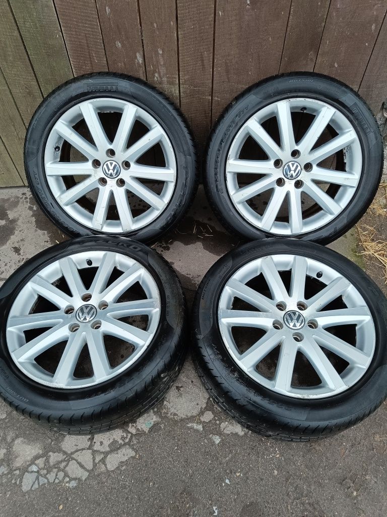 Alufelgi 17"5x112 Volkswagen Passat B6 B7 Touran Golf Sharan Skoda Aud