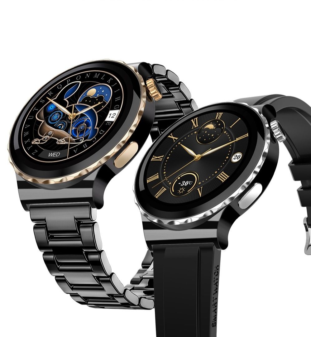 Новинка! Смарт часы GT3 Pro Black, с функцией ответа на звонок.