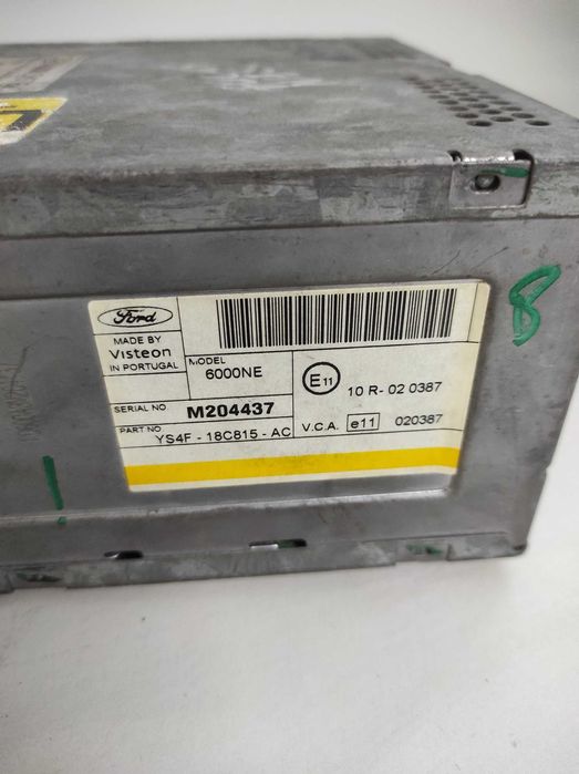 FORD Focus Mk1, OE: YS4F-18C815-AC, Radio oryginalne, Kod w zestawie!