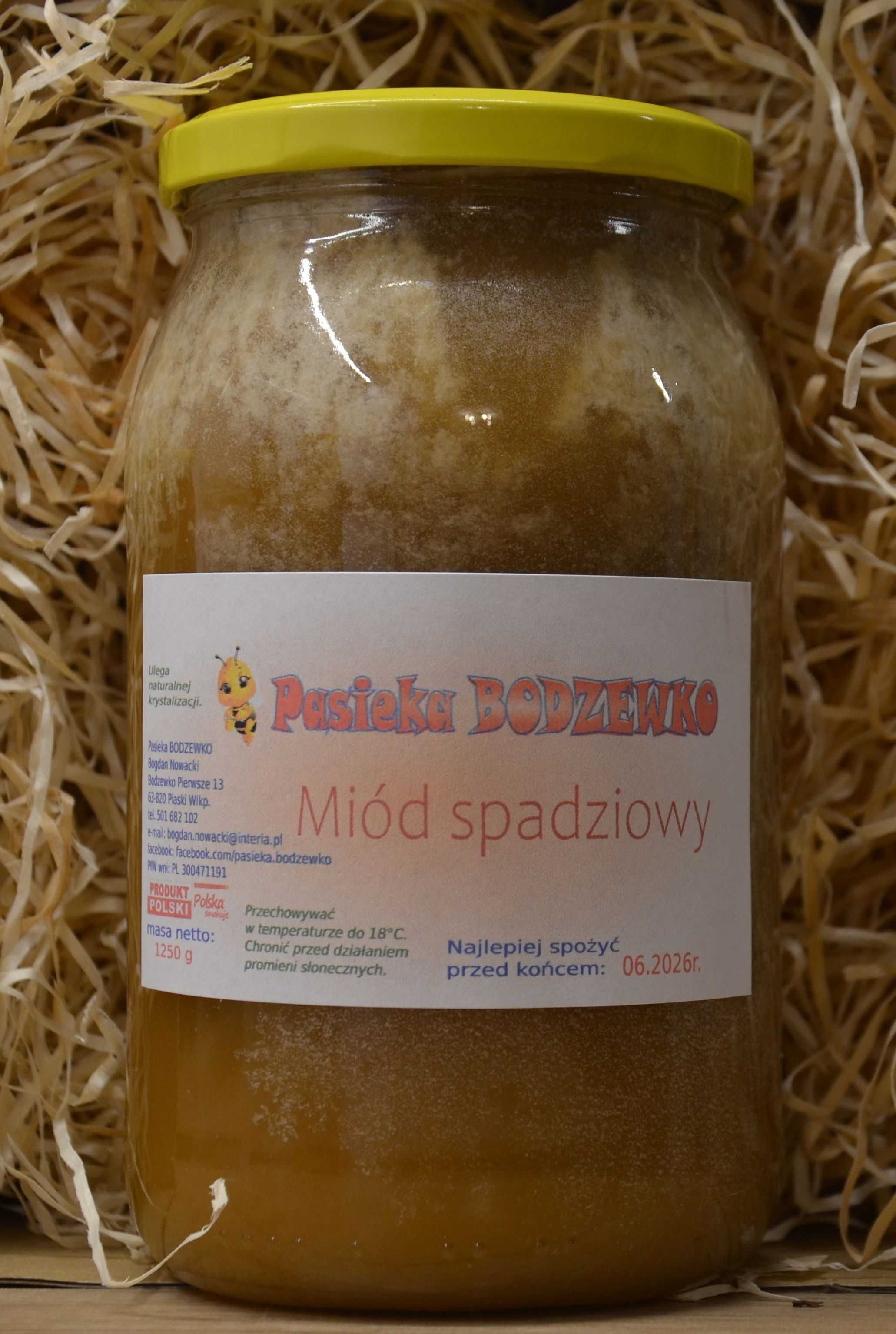 Miód spadziowy 1.25 kg