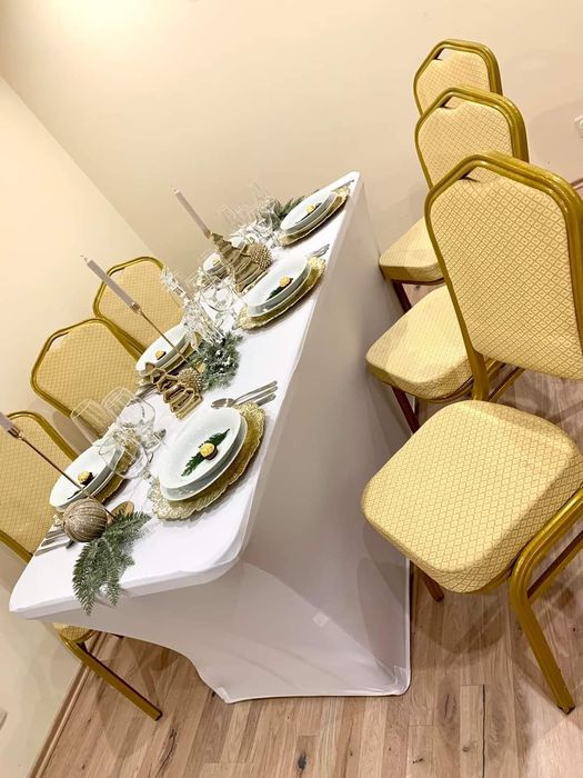 Wypożyczania krzeseł, krzesła chiavari, szampańskie, wynajem krzeseł