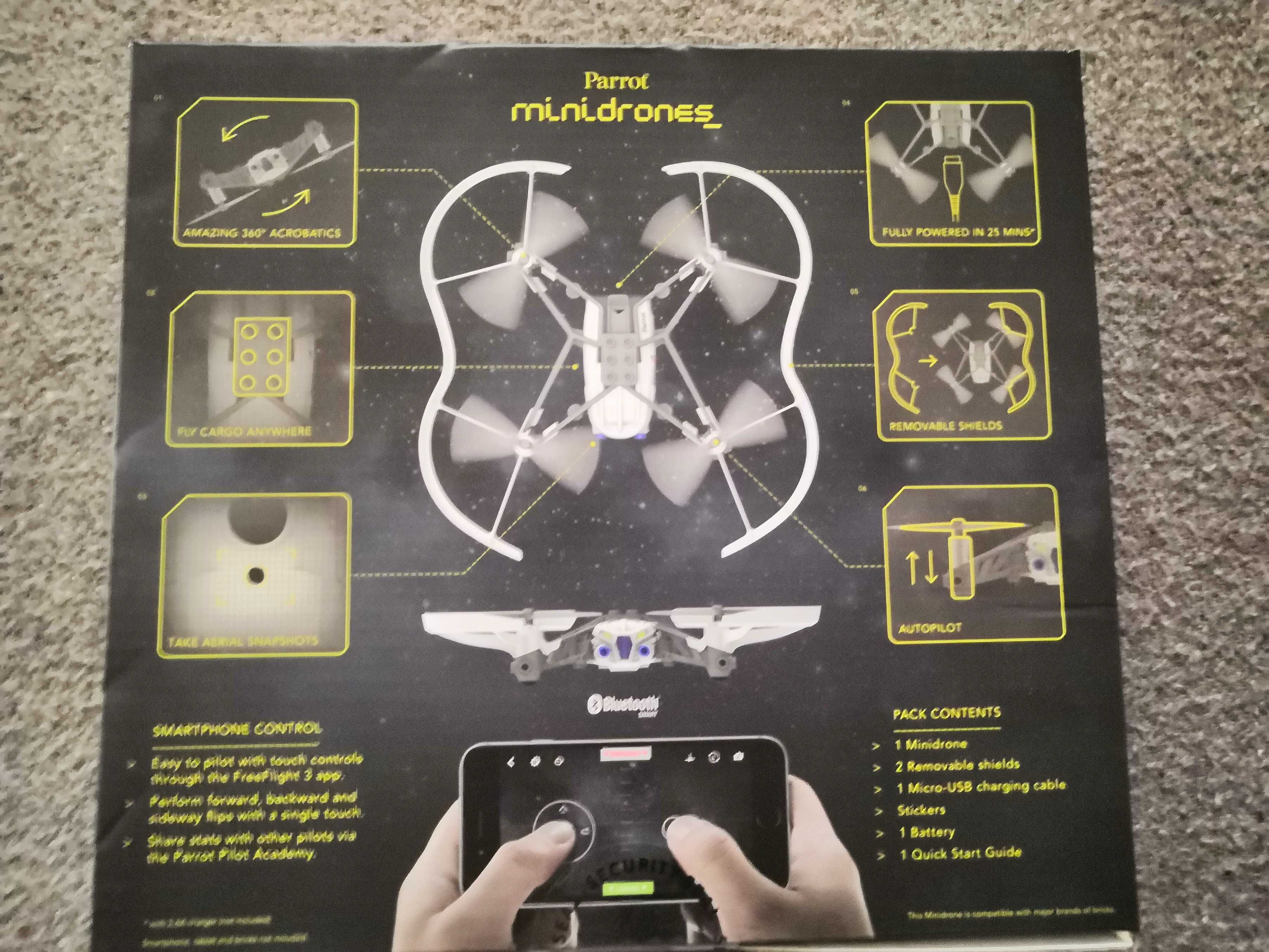 Minidrone PARROT Airborne Cargo Mars (Branco)