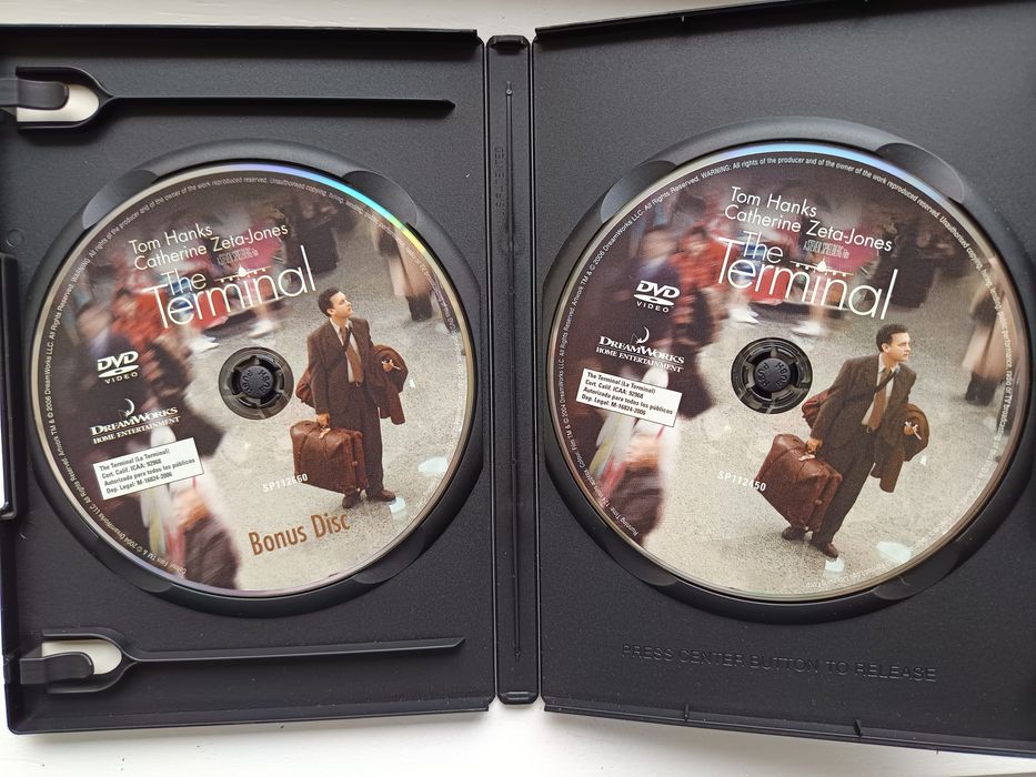 DVD edição especial 2 DVDs terminal de aeroporto