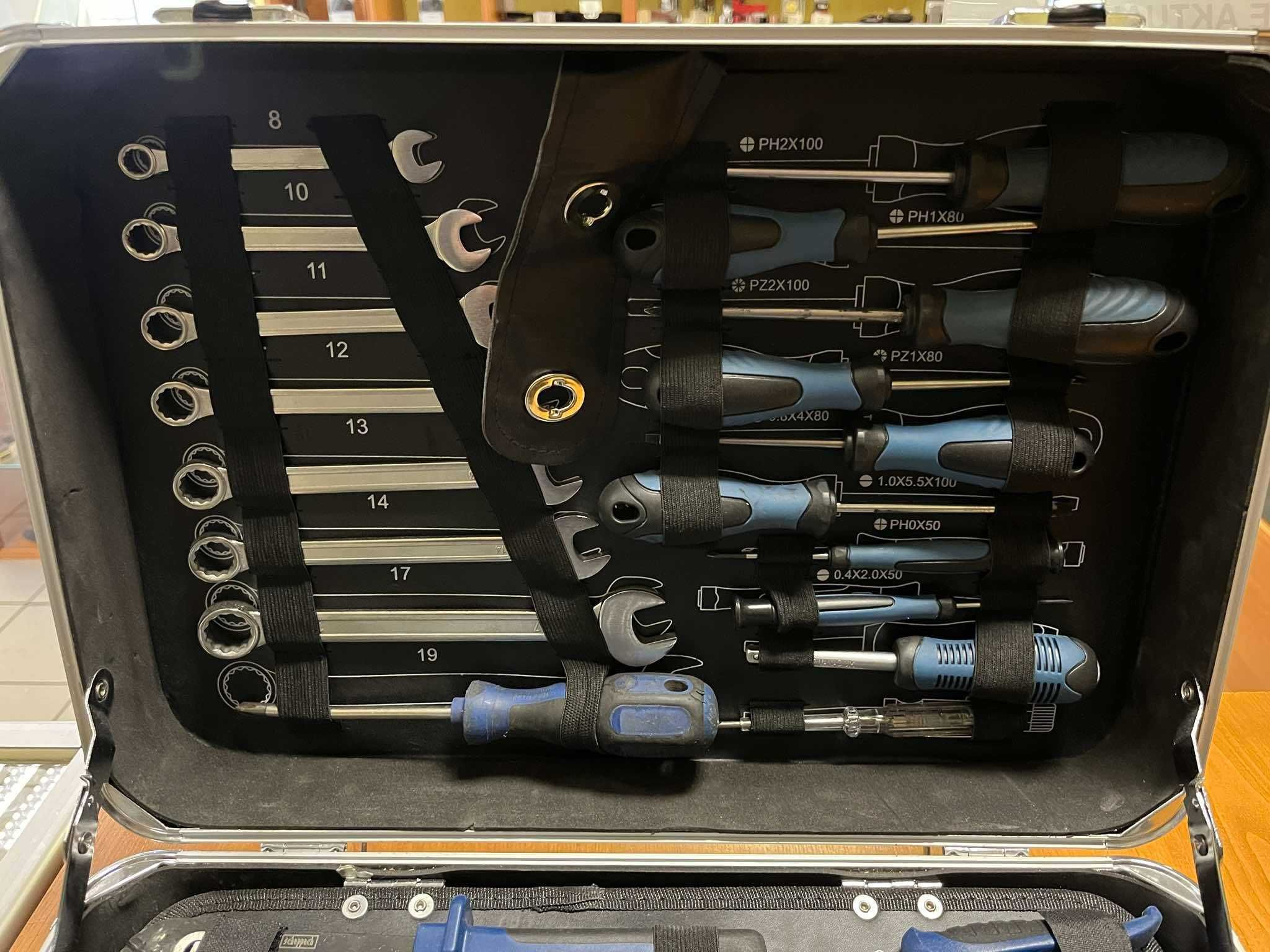 Scheppach TB150 - Zestaw kluczy w walizce - 101 elementów