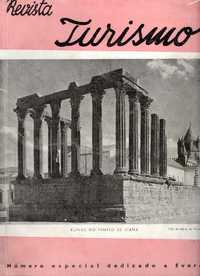 Revista do turismo ano 1945 especial sobre Évora Medidas 31cm / 24cm