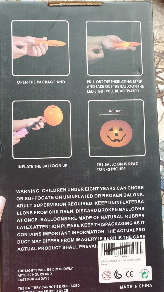 Balony na halloween