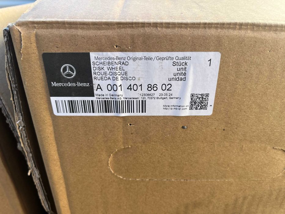 Нові оригінальні диски Mercedes Sprinter 6/130 R16 6.5J ET54  Crafter