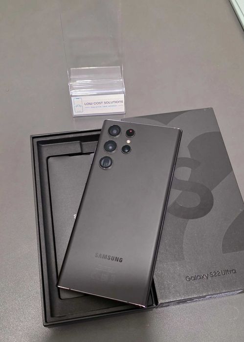 Samsung Galaxy S22 Ultra – 128GB | Preto | C/NOVO