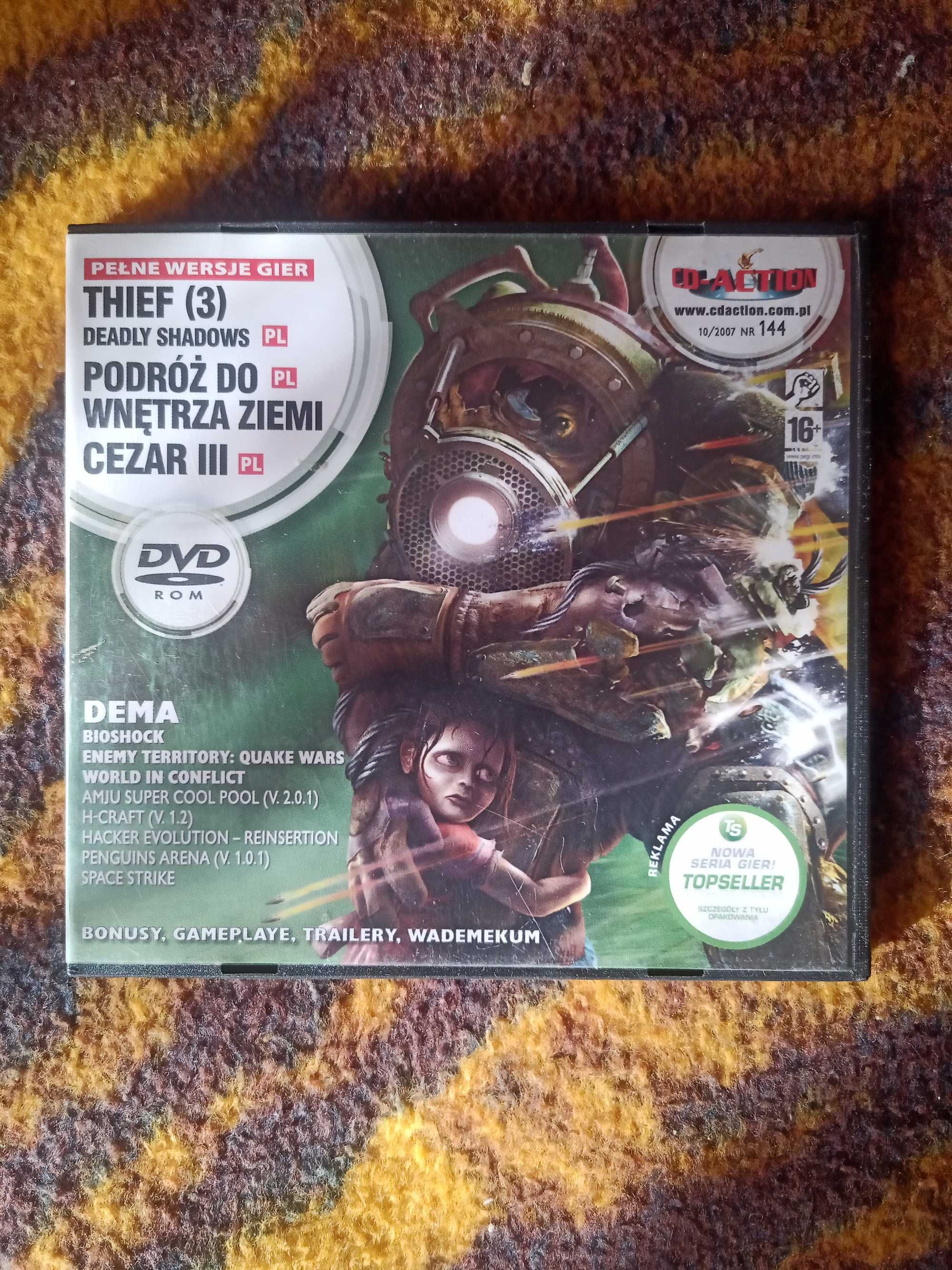 Dark Sector, Thief 3, Ufo, Ground Control 2, Black Mirror PC PL