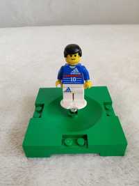 Lego Adidas Zinedine Zidane numer 10 z podstawką figurka