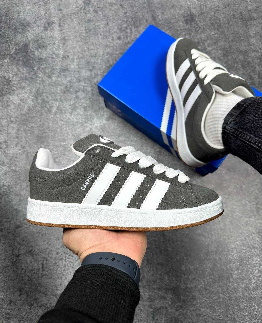 Знижка на жіночі Adidas Campus Grey White Gum