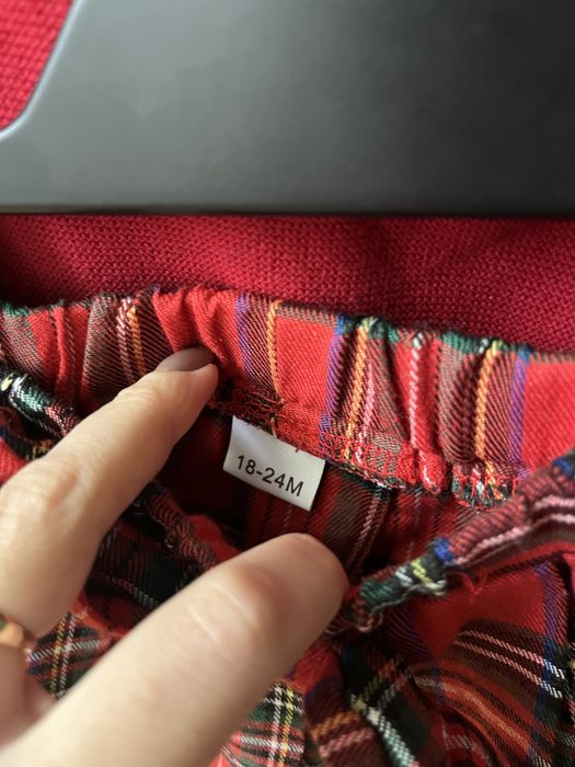 Набір новорічний, святковий, новий рік,комплект,спідничка червона,соро