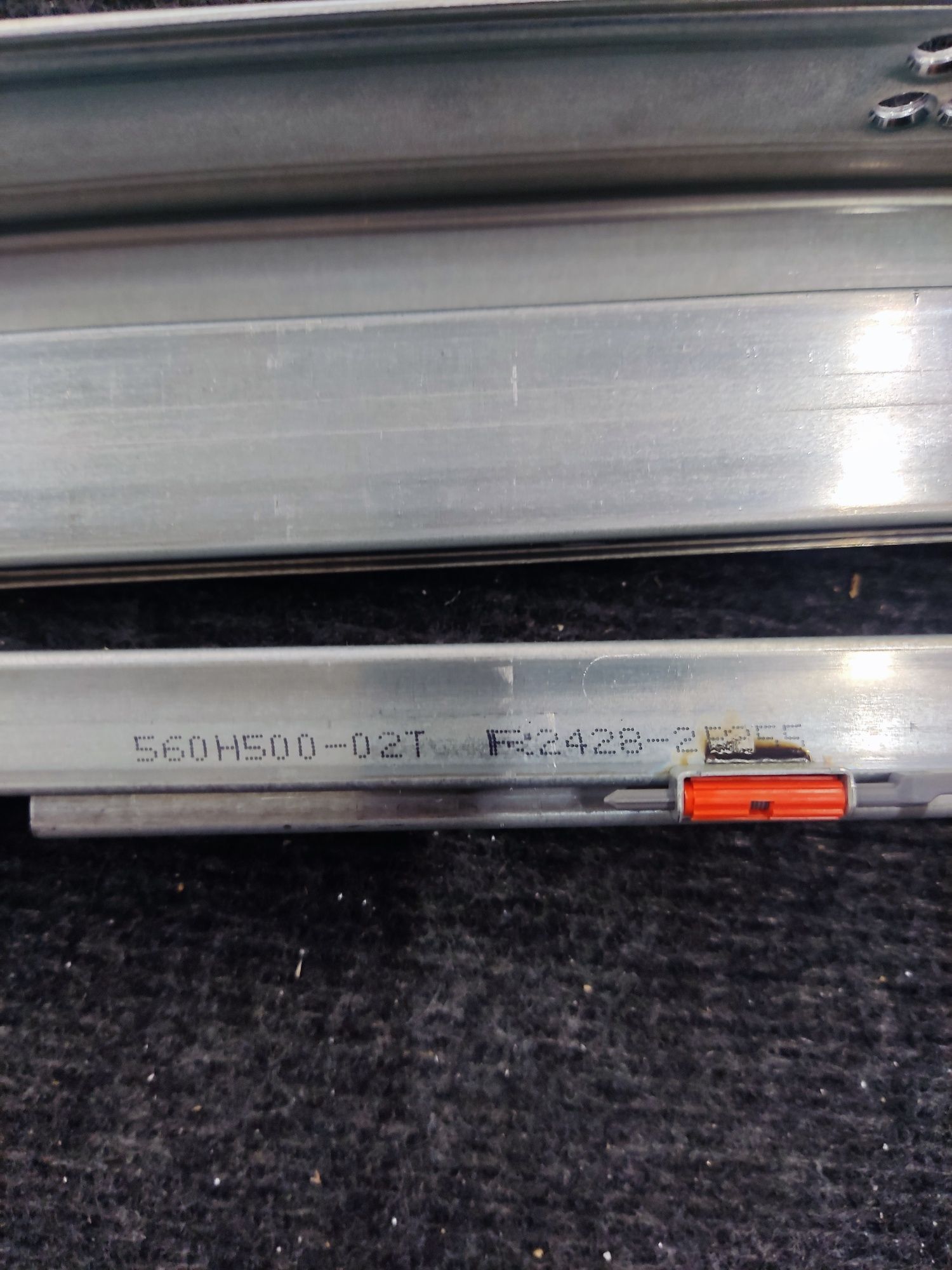 BLUM 560F5000T prowadnica TANDEM z TIP-ON Pełny wysuw 30 kg