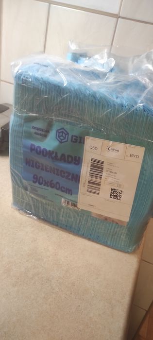 Podkłady higieniczne 90x60 cm, dla psa, kota, dziecka