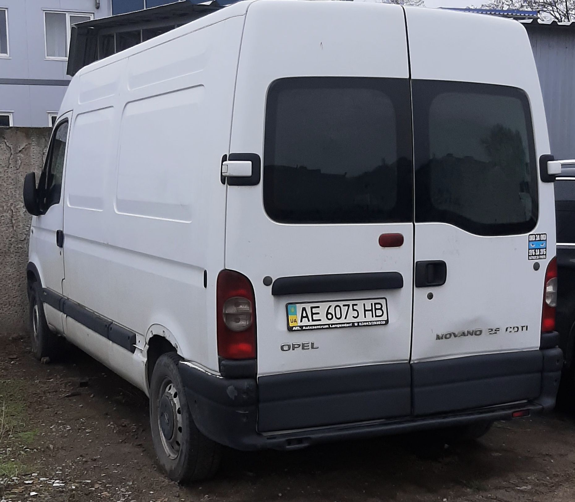 Грузовой микроавтобус Opel movano 2006г.в.