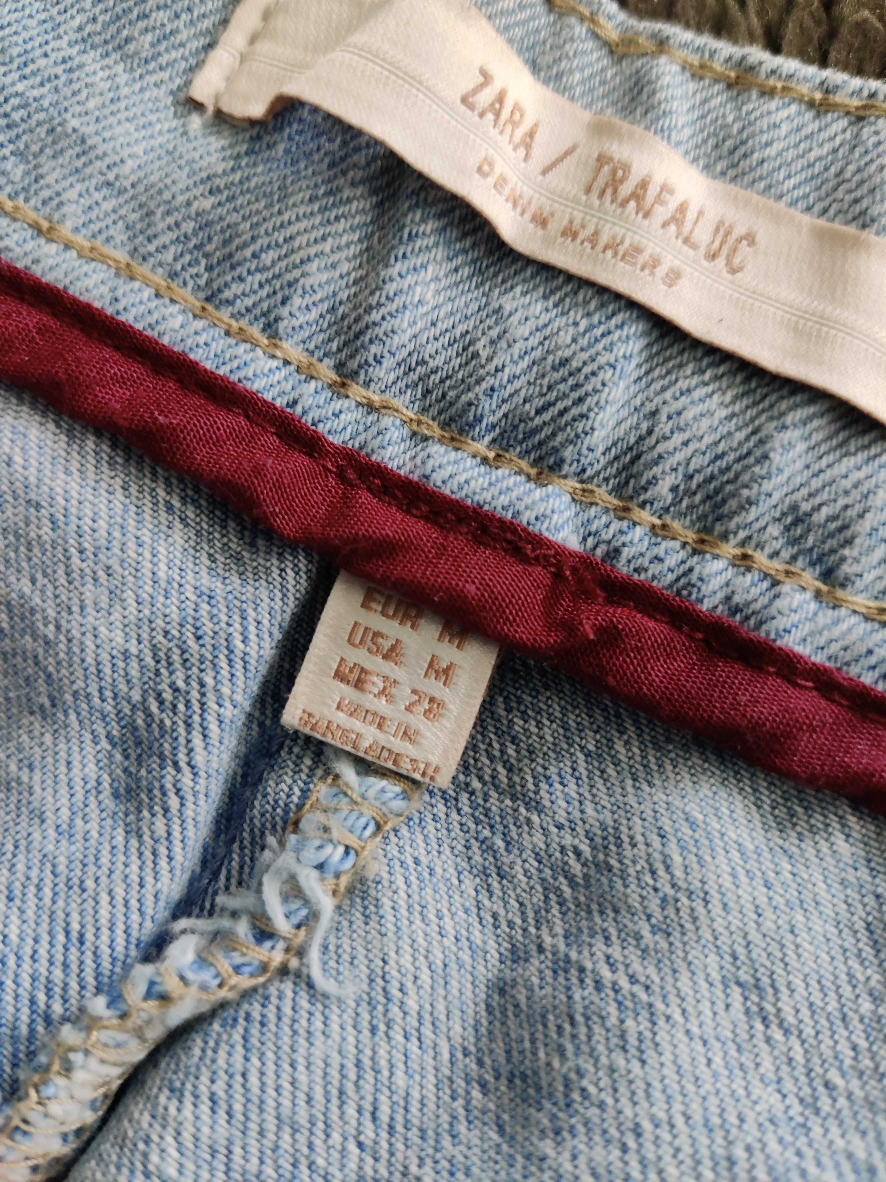 Krótka jeansowa spódnica Zara trafaluc rozmiar S