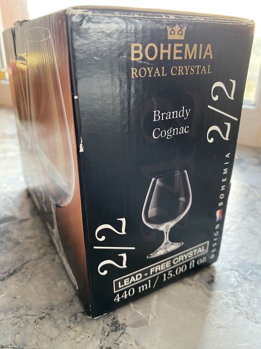 Набір бокалів для коньяку 2 for 2 400 мл 2 шт. Bohemia
