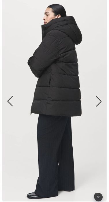 Пуховик куртка mango 46 М размер