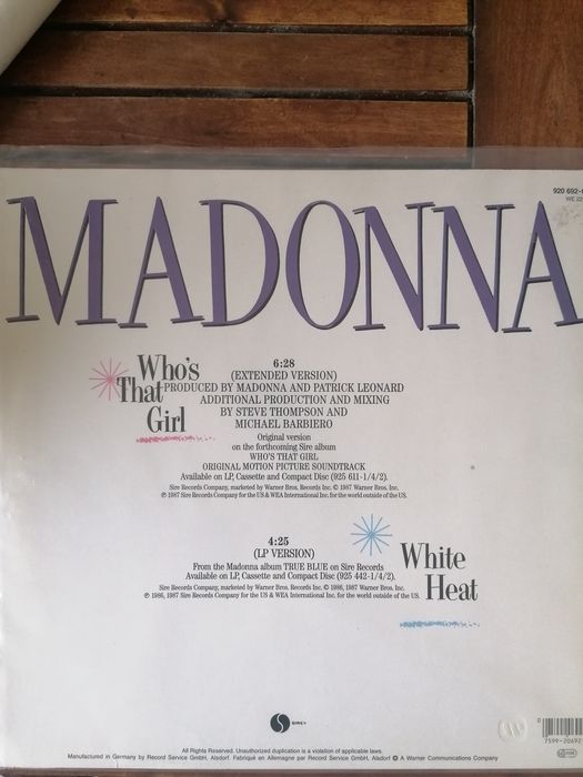 Madonna "Who's That Girl"