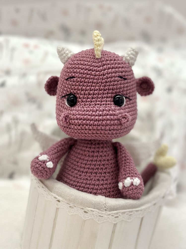 Dragão amigurumi