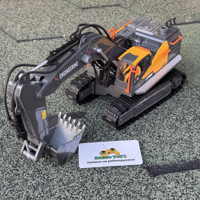 Экскаватор на радиоуправлении "Rudex Excavator" | Бульдозер на пульте